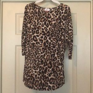 Size small leopard tunic top. Brand new with tags